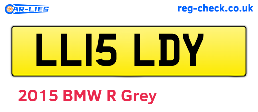 LL15LDY are the vehicle registration plates.