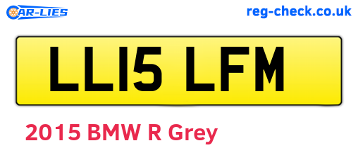 LL15LFM are the vehicle registration plates.