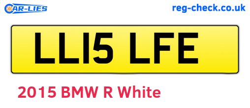 LL15LFE are the vehicle registration plates.