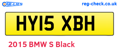 HY15XBH are the vehicle registration plates.