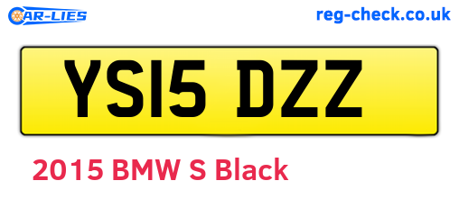 YS15DZZ are the vehicle registration plates.