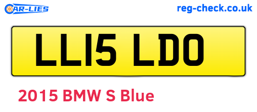 LL15LDO are the vehicle registration plates.