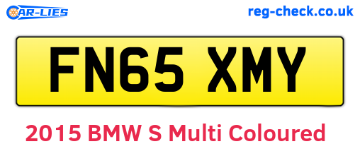 FN65XMY are the vehicle registration plates.
