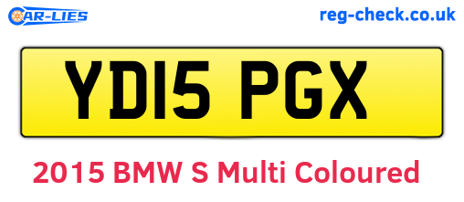 YD15PGX are the vehicle registration plates.