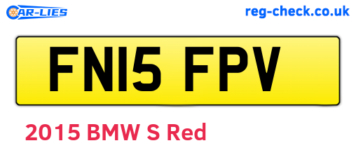 FN15FPV are the vehicle registration plates.