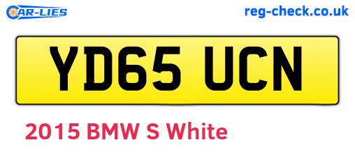 YD65UCN are the vehicle registration plates.