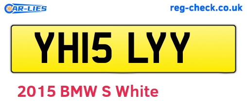 YH15LYY are the vehicle registration plates.