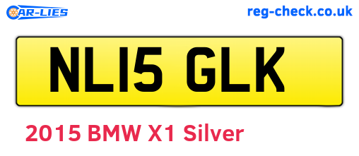 NL15GLK are the vehicle registration plates.