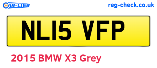 NL15VFP are the vehicle registration plates.