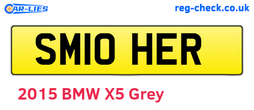 SM10HER are the vehicle registration plates.