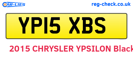 YP15XBS are the vehicle registration plates.