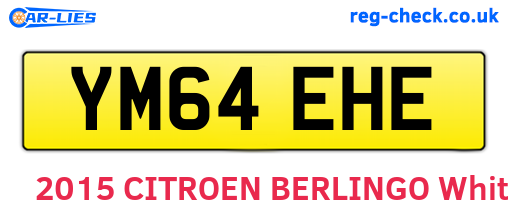 YM64EHE are the vehicle registration plates.