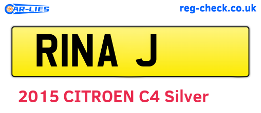 R1NAJ are the vehicle registration plates.