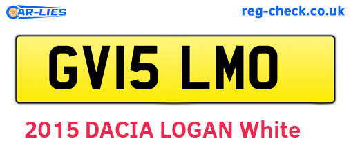 GV15LMO are the vehicle registration plates.