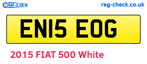 EN15EOG are the vehicle registration plates.