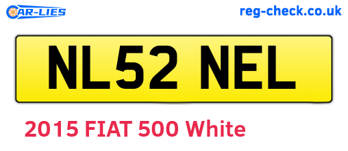 NL52NEL are the vehicle registration plates.