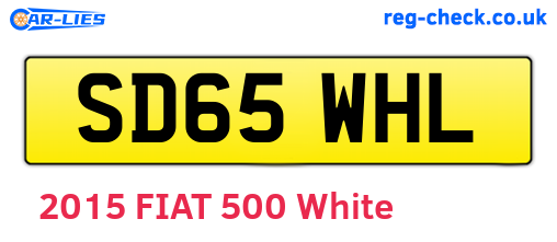SD65WHL are the vehicle registration plates.