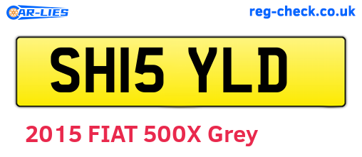 SH15YLD are the vehicle registration plates.