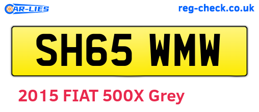 SH65WMW are the vehicle registration plates.