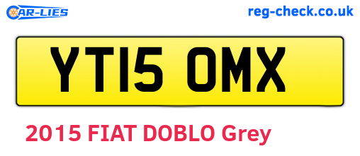 YT15OMX are the vehicle registration plates.