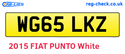 WG65LKZ are the vehicle registration plates.