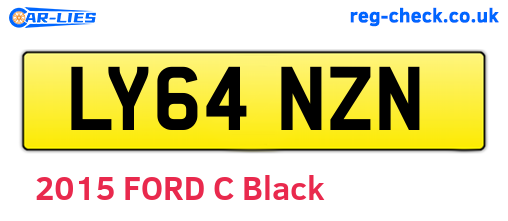 LY64NZN are the vehicle registration plates.