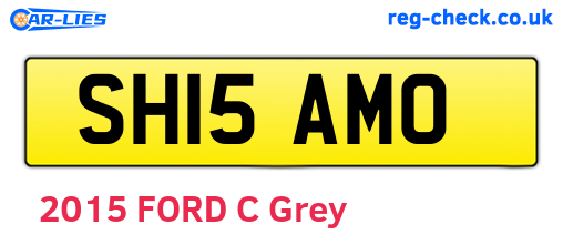 SH15AMO are the vehicle registration plates.