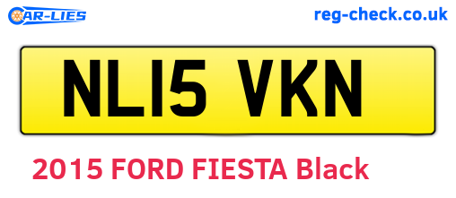 NL15VKN are the vehicle registration plates.
