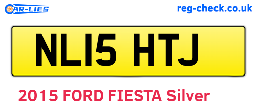NL15HTJ are the vehicle registration plates.