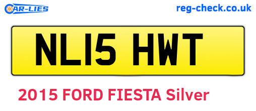 NL15HWT are the vehicle registration plates.