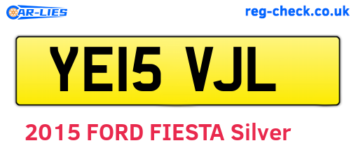 YE15VJL are the vehicle registration plates.