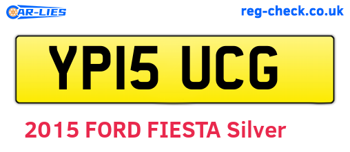 YP15UCG are the vehicle registration plates.