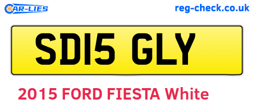 SD15GLY are the vehicle registration plates.