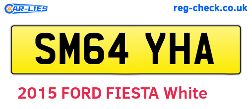 SM64YHA are the vehicle registration plates.