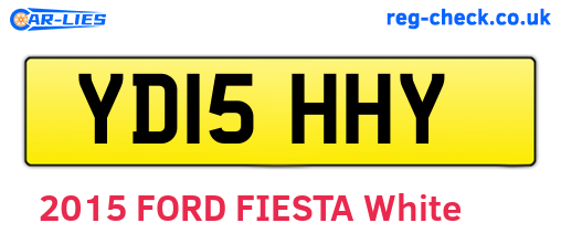 YD15HHY are the vehicle registration plates.