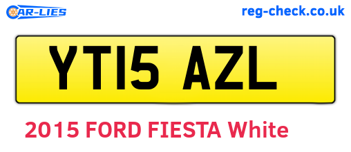 YT15AZL are the vehicle registration plates.