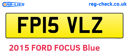 FP15VLZ are the vehicle registration plates.