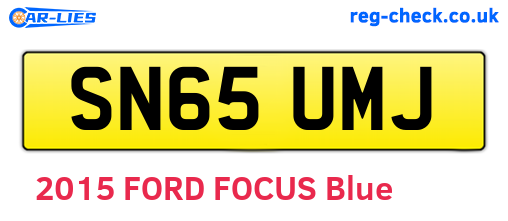 SN65UMJ are the vehicle registration plates.