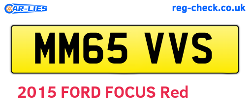 MM65VVS are the vehicle registration plates.