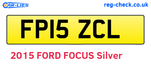 FP15ZCL are the vehicle registration plates.