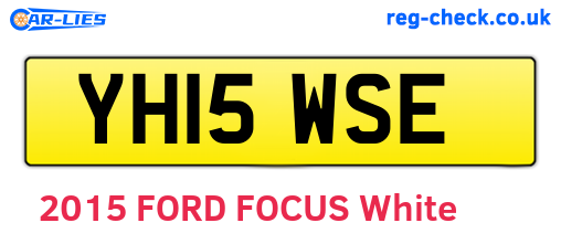 YH15WSE are the vehicle registration plates.