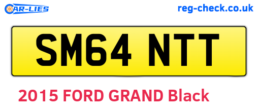 SM64NTT are the vehicle registration plates.