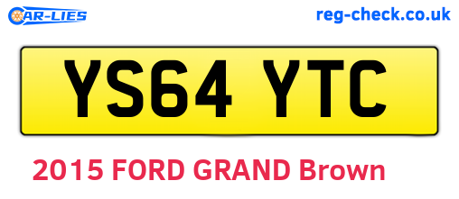 YS64YTC are the vehicle registration plates.