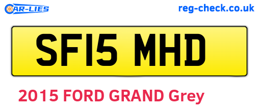SF15MHD are the vehicle registration plates.