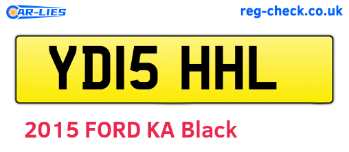 YD15HHL are the vehicle registration plates.