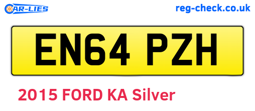 EN64PZH are the vehicle registration plates.