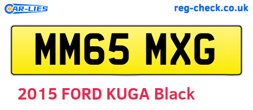 MM65MXG are the vehicle registration plates.