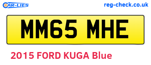 MM65MHE are the vehicle registration plates.