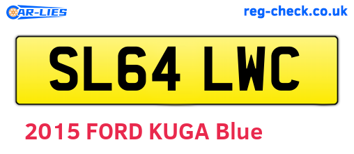 SL64LWC are the vehicle registration plates.