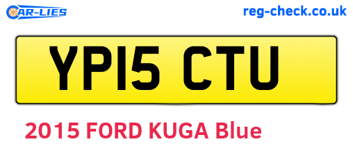 YP15CTU are the vehicle registration plates.